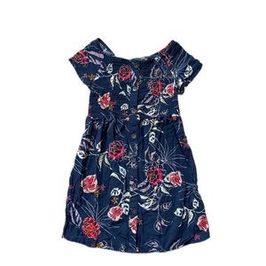 Girls Floral Roxy Dress Size 8 Aloha Print
